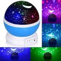 Star Master light Rotating Sky Colourful Light Starry sky night light projector Star and moonlight Table Lamp Night Light Star Master Decoration Light Festival Light - Table Lamp - Table Lamp. 