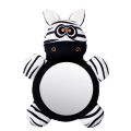 Baby Mirror Toys Multi-Function High Contrast Black and White Baby Toy Infant Soft Mirror Tummy Time Easy to Install Infant Toys. 