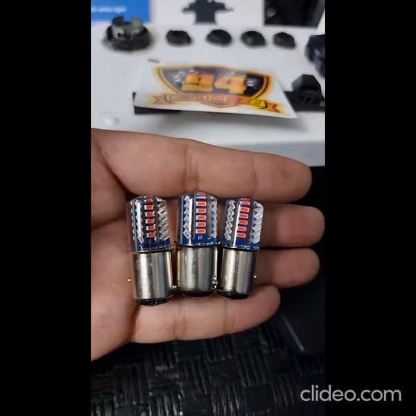 Bike Back Light Bulb Flasher a dual-purpose design Multi & red color High Quality Product