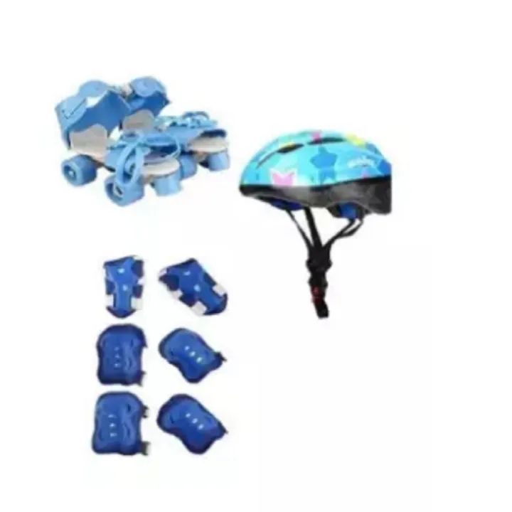 Golden store Skate Shoes , Helmet & Protection set pack of 3 item
