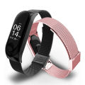 Stainless Steel Sports Strap For  Mi Band 6 5 4 Smartwatch Bracelet Smart band Rose Gold For MIBand5 mi5 MI band5 Metal. 