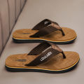 Men's flip flops, flip flops, anti slip, casual rubber sole, comfortable and suitable for indoor and outdoor activities, men's s.