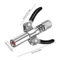 Grease Gun Coupler 10000 PSI NPTI/8 High Pressure Grease Nozzle Oil Pump Car Syringe Lubricant Tip Repair Accessories Lubricant. 