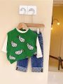New Spring Clothing for Girls, Korean-Style Bottoming Shirts for Small and Medium-Sized Children, Stylish Vests for Baby Girls.