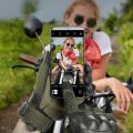 Super Fiber Men's Tactical Gloves Protection Shell Men Women Riding Hard Knuckle Full Finger Touch Screen Motorcycle Gloves. 