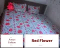 Hi-Quality Printed Bed Sheet Fashionable Design  Free Pillow Case. 