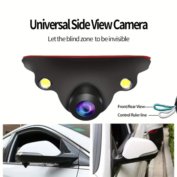 360° Rotating Car Multi-function Camera with Night Vision, 2LED, CCD ...