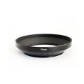 49 52 55 58 62 67 72 77 82mm Black Camera Metal Lens Hood Wide Angle Screw In Mount Lens Hood for   for  Pentax. 