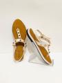 Girls Gorgeous New Design Slim Heels Stone Style Flat Sandals- Ladies New Collection Cheap Price Shoes - Womens Back Belt Shoes. 