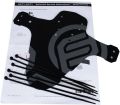 FIFTY-FIFTY Mountain Bike Fender, MTB Mudguard, Front and Rear Compatible Bicycle Mudguard, Fits 26", 27.5", 29" Bike. 
