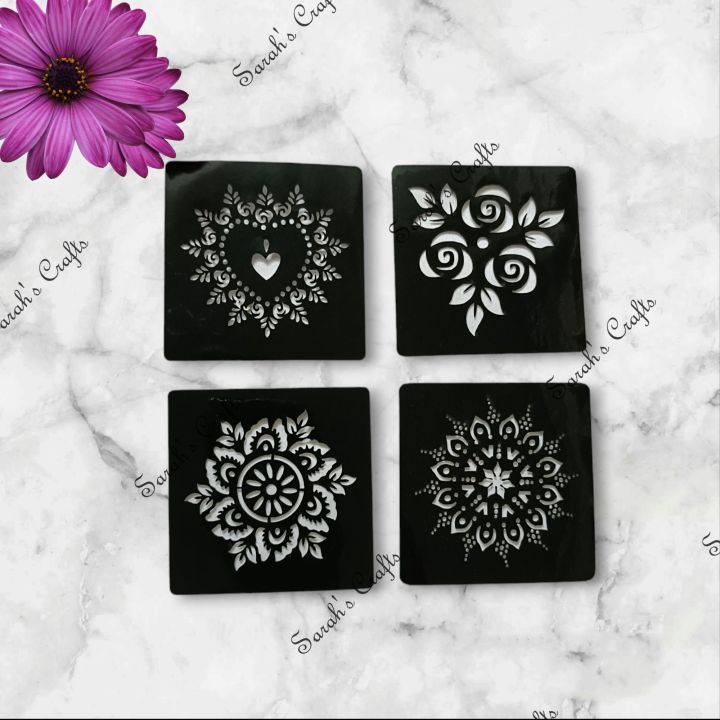Mahida Sticker Mandala Henna Mehedi Stickers ( 4 pis) New Collection | Daraz.com.bd