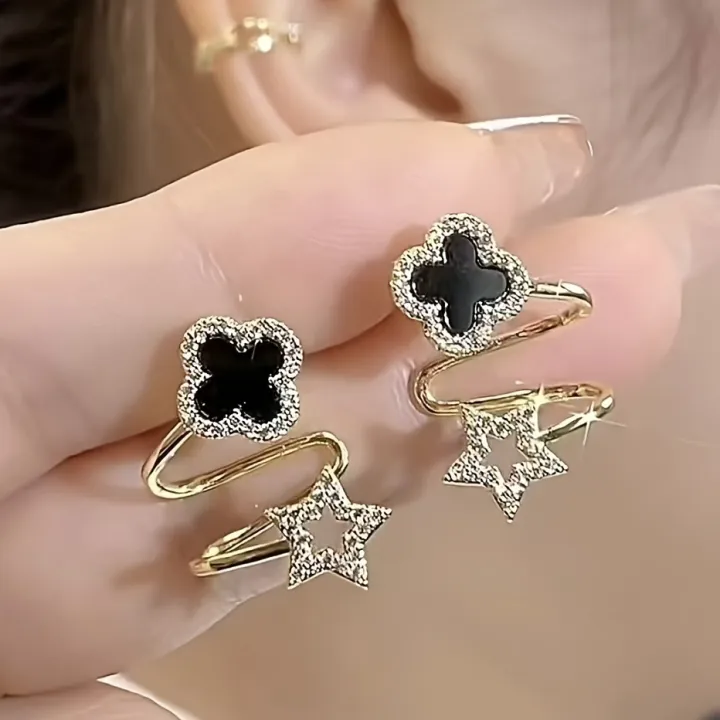 Elegant%20&%20Cute%20Black%20Four-Leaf%20Flower%20Stud%20Earrings%20for%20Women%20%E2%80%93%20Stylish%20&%20Lightweight,%20Perfect%20Accessory%20for%20Daily%20Wear,%20Special%20Occasions,%20and%20Party%20Looks%20%E2%80%93%20Fashionable%20Gift%20Idea%20for%20Ladies%20-%20Image%203