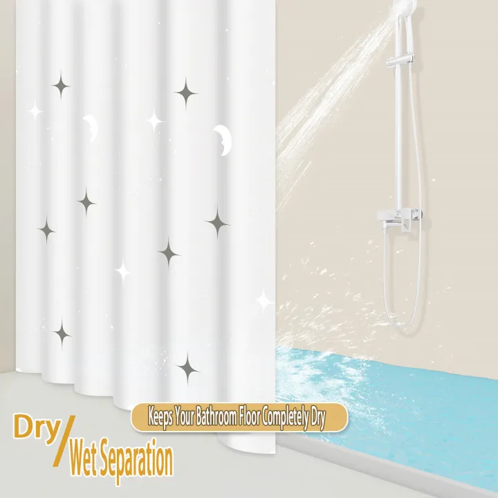 1pc%20Cute%20Star%20and%20Moon%20%20Kids%20Shower%20Curtain%20Funny%20Cartoon%20Waterproof%20PEVA%20Bathroom%20Decor%20-%20Image%203