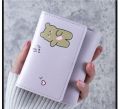 Hajvery Purse for Women All-Season PU Leather Cute Tri-Fold Multi-Card Wallet. 