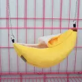 Animals Design Pet Banana Hamster Rat Hammock Cage House Nest  Hamster Warm House  Small Animal Hammock. 