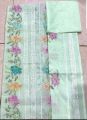 2 piece paper cotton tarkashi design beautiful embroidery for women & girls unstitched. 