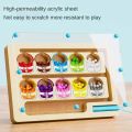 Early Education Puzzle Board Magnetic Maze Board Color Sorting Game Counting Toy Wooden Magnet Puzzles Educational Toys. 
