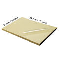 10pcs A4 PET Transparent Self-adhesive Paper Label Stickers  For Laser Printing Waterproof Anti-Scratch Scrathproof. 