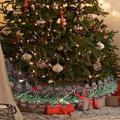 Christmas Village Accessories Fairy Garden Fence 35 Inch Small Picket Fence Wooden Decorative for Christmas Dollhouse. 