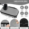 Wireless Microphone Case for JBL PartyBox Wireless Two Microphone System Singing Karaoke Dual Mic Handheld Travel Storage Bag. 