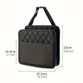PU Leather Car Seat Organizer Storage Bag for All Vehicle Models Keep Your Ride Neat & Protected with Essential Auto Accessories.