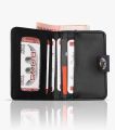 Minimool Button Closure Wallet__ Original leather wallet for men.. 