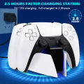 NEW Fast Dual Charging Station For PS5 Dual Wireless Game Controller Handle Charging Dock Stand for PS5 Gamepad. 