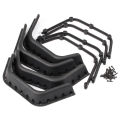 Plastic Wide Fender Flares Set for 1/10 RC Crawler RC4WD  Gelande II Defender D90 D110 Body. 