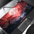 Sakura Scenery Mouse Pad Large Anti-Slip Rubber Gaming MousePad Durable Desk Pad Thick Seam Edge Suitable for Office and Gaming. 