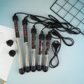 [F] EU Plug Adjustable Temperature Thermostat Heater Rod Glass Aquarium Heater 25-300W Submersible Fish Tank Water Heating Rod. 