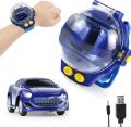 Mini Remote  Control Watch Car Toy Rc Car USB Rechargeable Toy Car For kid. 