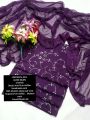 w shirt.Pure chiffon. Handmade work   With Mukesh sitara jaal work. Dupatta.Pure chiffon.   Mukesh work.  Purechiffonlm.Mi. 