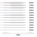 40cm Circular Knitting Needles Width 2-8mm Aluminum Knitting Needles Crochet Needles Knitting Pins For DIY Craft Weaving Tools. 