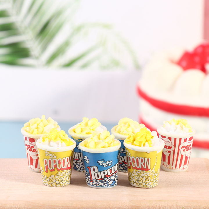 4PCS%20Miniature%20Dollhouse%20Popcorn%20Pretend%20Play%20Doll%20House%20Simulation%20Food%20-%20Image%204