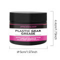 Plastic gear grease，reduces noise, and extends the service life of accessories， is suitable for gears, motors, 3d printers. 