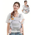 New Baby Carrier Wide Strap Wrap Newborn Kangaroo Backpacks Strap Multifunctional Toddler Outdoor Baby Activity Supplies.
