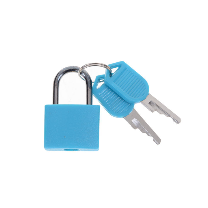 New%206%20Colors%20Small%20Mini%20Strong%20Steel%20Padlock%20Travel%20Tiny%20Suitcase%20Anti-Theft%20Lock%20with%202%20Keys%20-%20Image%204