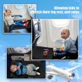 Kids Airplane Bed Portable Toddler Travel Bed Airplane Footrest Foot Hammock Seat Extender for Kids Baby Travel Essentials. 