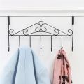 Over Door Hanger with 7 Hooks Screwless Metal Over the Door Towel Hook Organizer, .... 