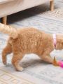 Interactive Cat Collar Teaser - Self-Play Hands-Free Toy for Indoor Cats, Fun & Exercise (Neck Design).