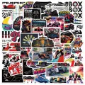 10/30/50pcs F1 Formula One Racing Stickers Funny Cartoon Graffiti Decal Laptop Luggage Skateboard Motorcycle Bike Helmet Sticker. 