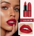 COLORFISH Matte Lipstick in 6 Colors Waterproof Long-lasting Beauty Matte High-Impact Lip Gloss Non-Stick Cup Colorless Anti-Wear Women's Lipstick. 