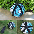 1 Set of Football Training Equipment with Rope Bag, Football Dribbling Belt, Training Device for Ball Control, Dribbling Belt, Rebound Practice Belt with Rope Bag, Football Training Equipment. 