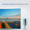 Adapter Box Converter HDMI to RF HDMI to RF Coaxial Converter Adapter Box Support 480I/480P/576I/576P/720P/720I/1080I/1080P. 