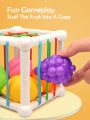 7Pcs Kids Educational Cube Shape Matching Stacking Learning Toys Educational Play Games Baby Toys. 