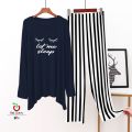 full Sleeve LMS Printed Night Suit For Women And Girls Best For Night Wear (RC116). 