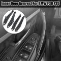 Door Panel Pull Trim Cover For BMW F30 F80 F31 F32 F34 F35 Car Inner Handle Black Front Rear Left/Right Interior Door Handles. 