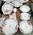 Melamine Dinner Set 80 Pcs Double Glaze 8 Persons Serving Pleasant Premium Quality Heavyweight. 