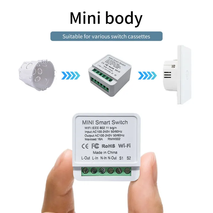 16A/20A%20WiFi%20Mini%20Smart%20Switch%20Module%202-way%20Control%20Cozy%20Life%20APP%20Remote%20Control%20for%20Alexa%20%20Home%20Automation%20Voice%20Control%20-%20Image%205