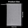 2/4pcs Plastic Canvas Embroidery Sheets White Bag Mesh Sheets for DIY Sewing Embroidered Woven Crafts. 